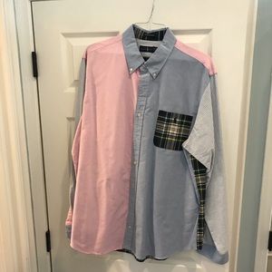 Ralph Lauren multi color stripe button down.